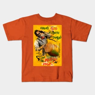 Chivo que rompe tambó Kids T-Shirt